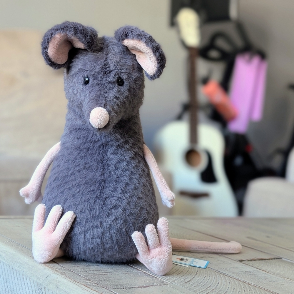 Jellycat - Lachlan Sad Rat - NWT